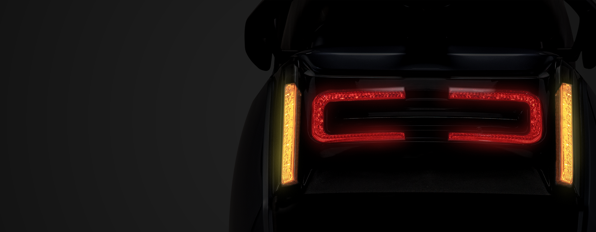 electric scooter A2 tail lights