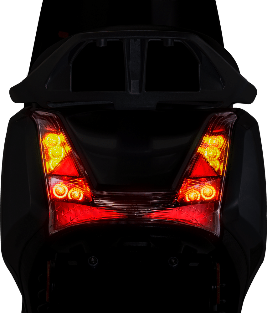 Battery scooter tail light