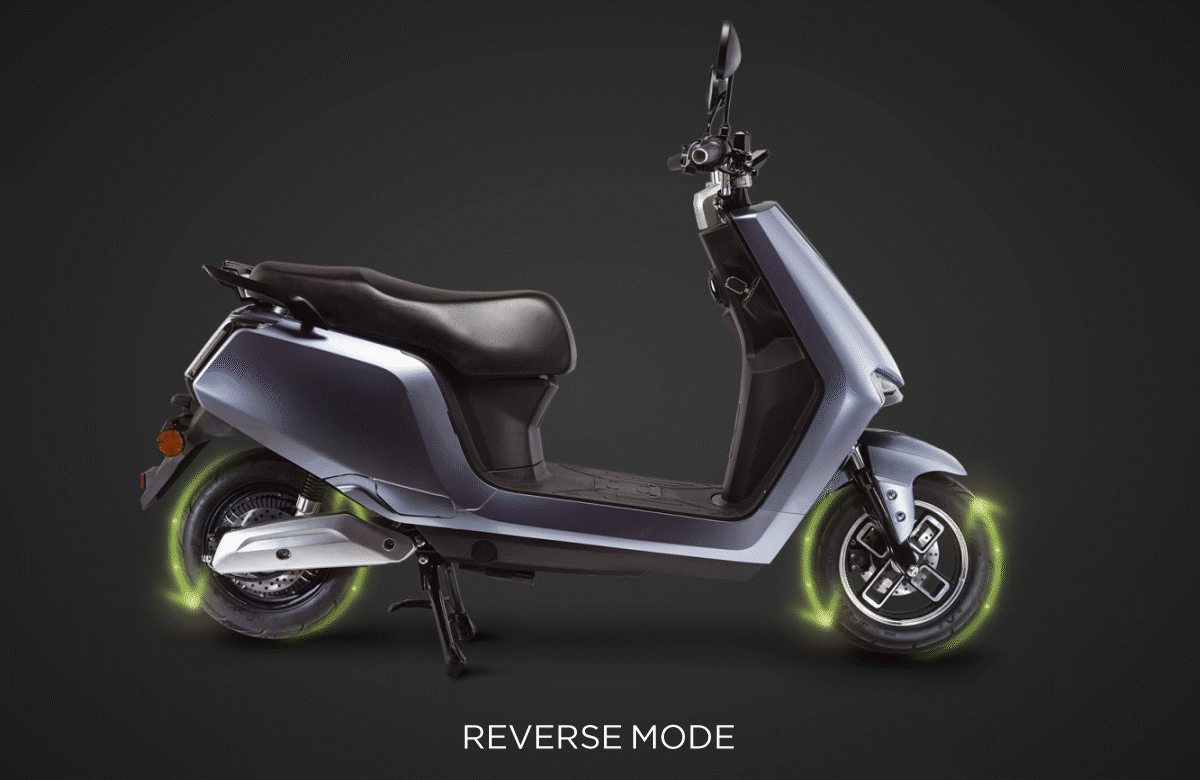 A2 electric scooter reverse